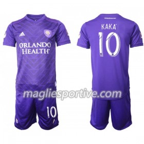 Completo Calcio Orlando City KAKA 10 Bambino Divisa Prima 2019/2020